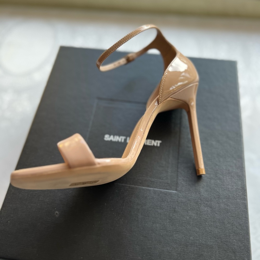 Saint Laurent Beige Women's Heels - Picture 10 of 16